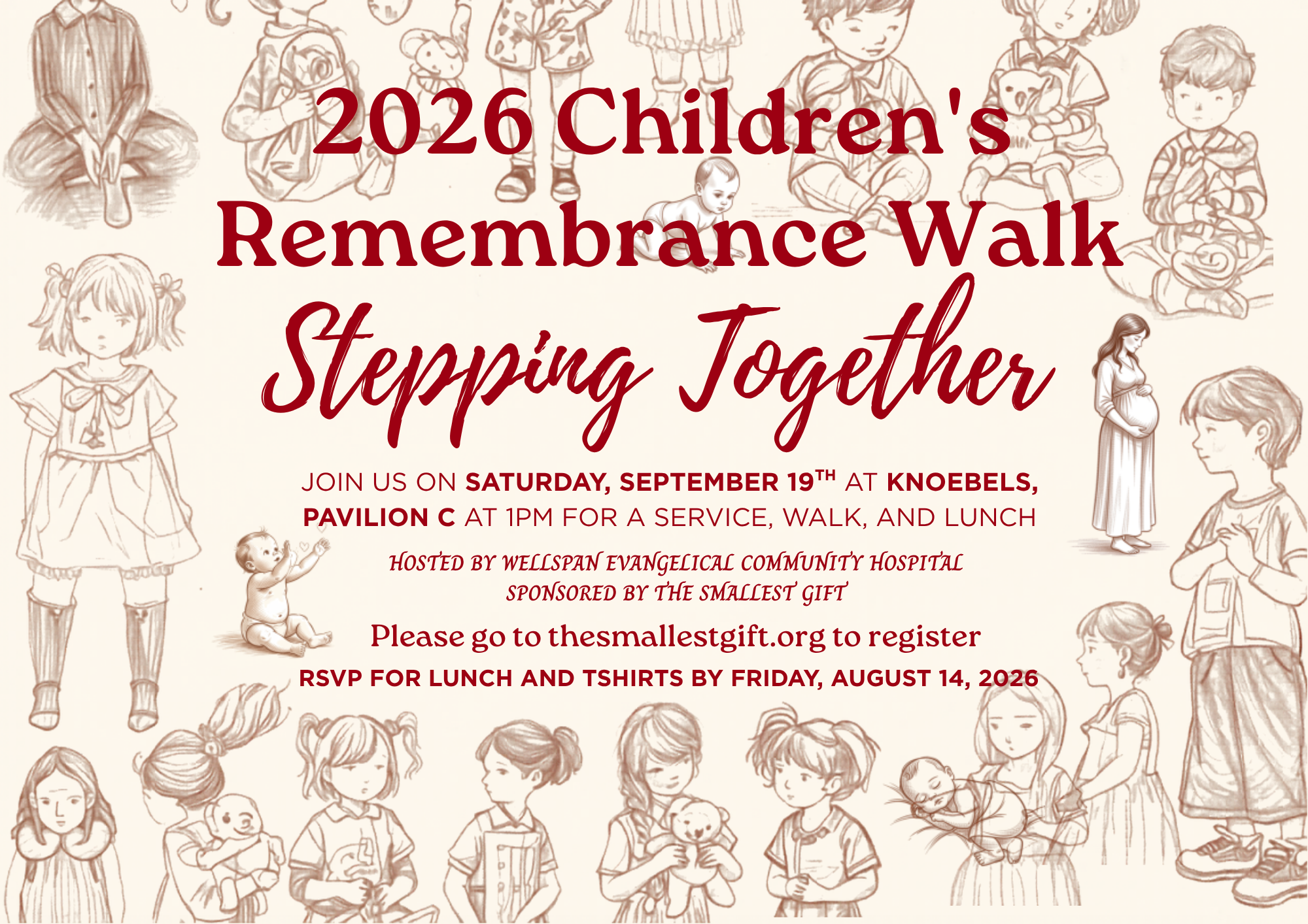 2026 Children’s Remembrance Walk Flyer